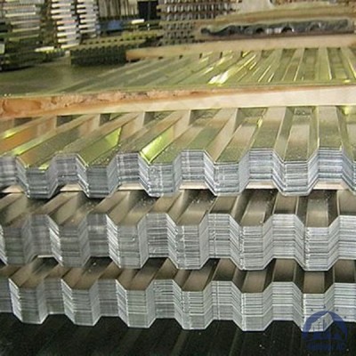 Профнастил оцинкованный 600х75х0,7 мм H75-750 ГОСТ 24045-94 купить в Белгороде