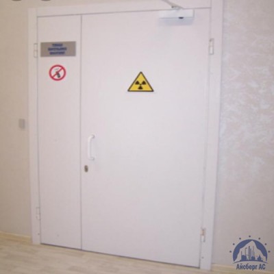 Рентгенозащитная алюминиевая дверь 1070х2080-1 мм купить  в Белгороде